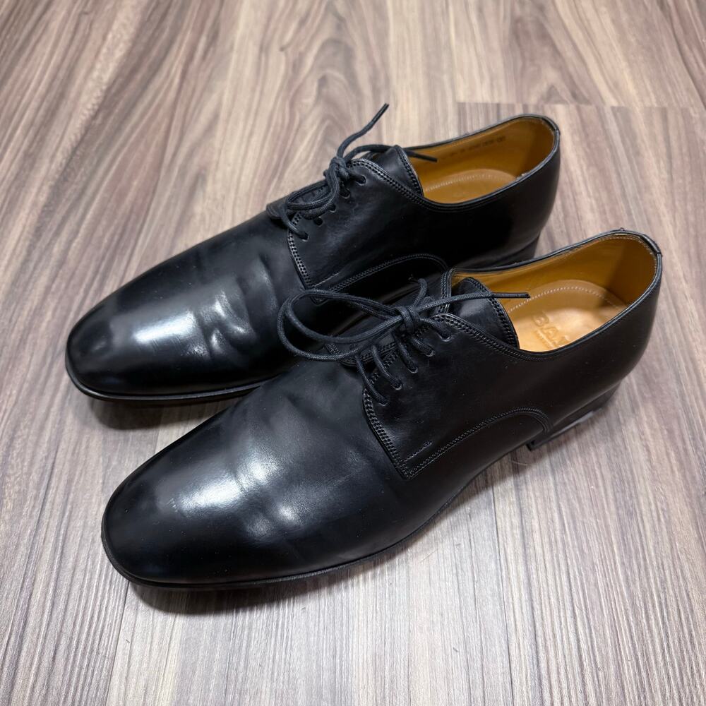 Bally Black Derby Dress Shoes with box | Sz US8.5 EU41.5